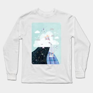 Blue Witch / Wiccan Long Sleeve T-Shirt